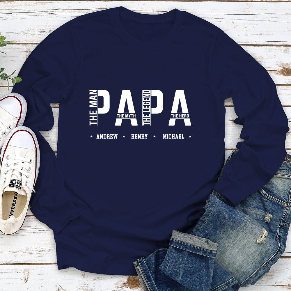 You Are The Legend The Hero - Personalized Custom Shirt