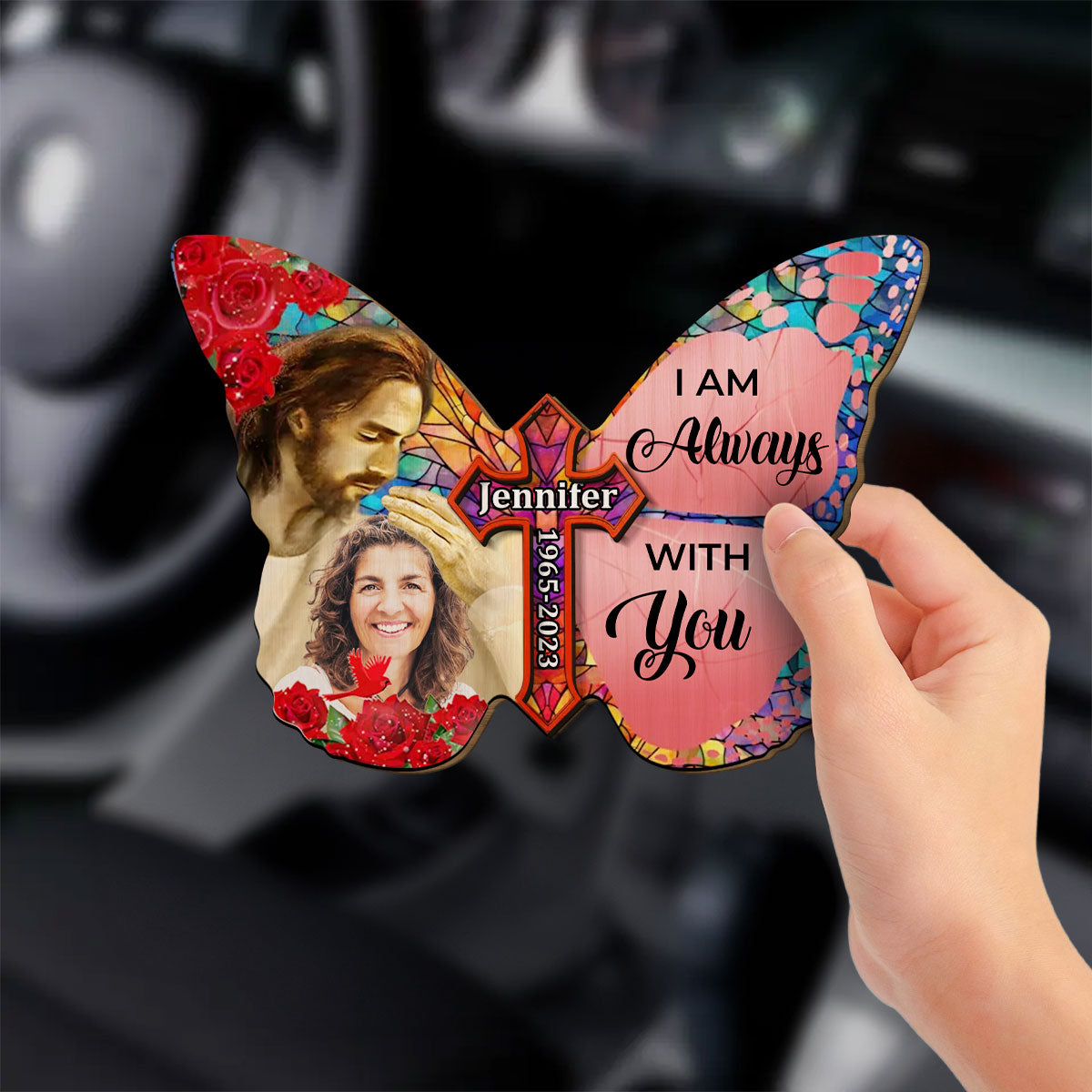 Have You In My Heart - Personalized Custom Car Visor Clip