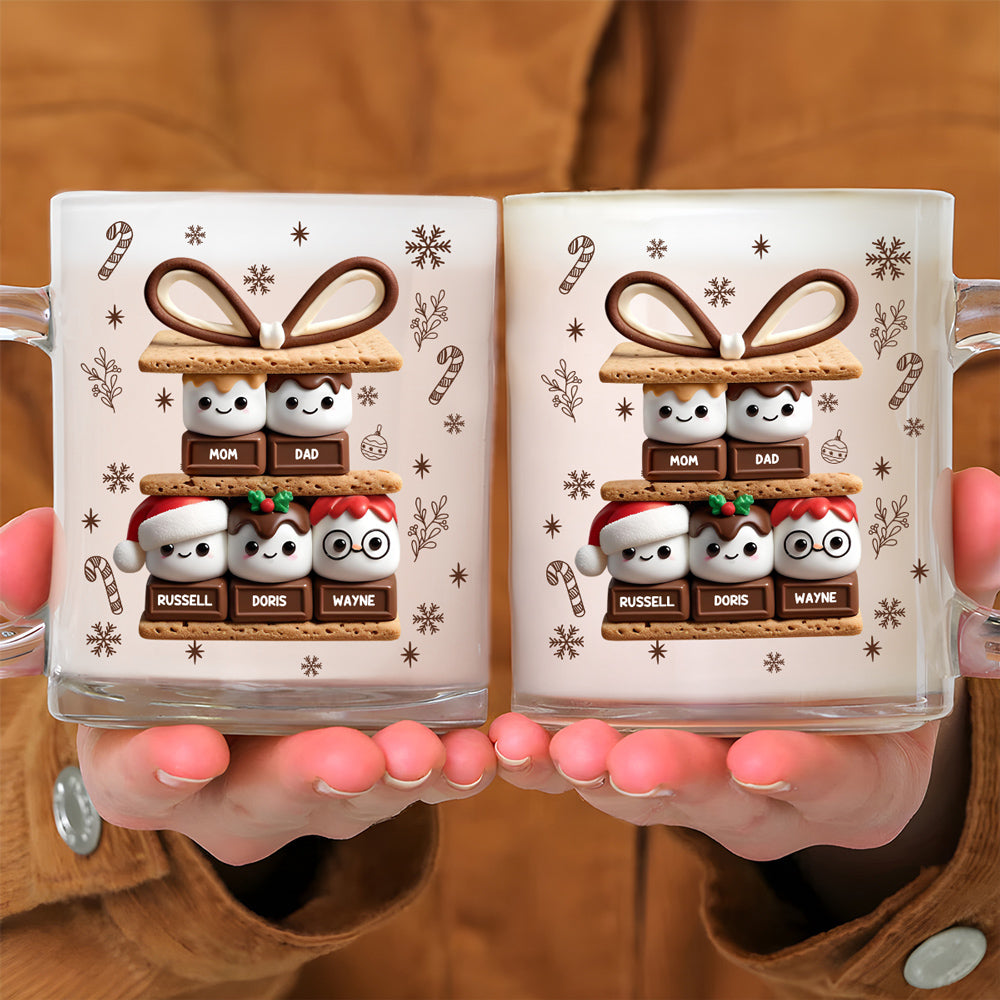 Happy Smores - Personalized Custom Glass Mug