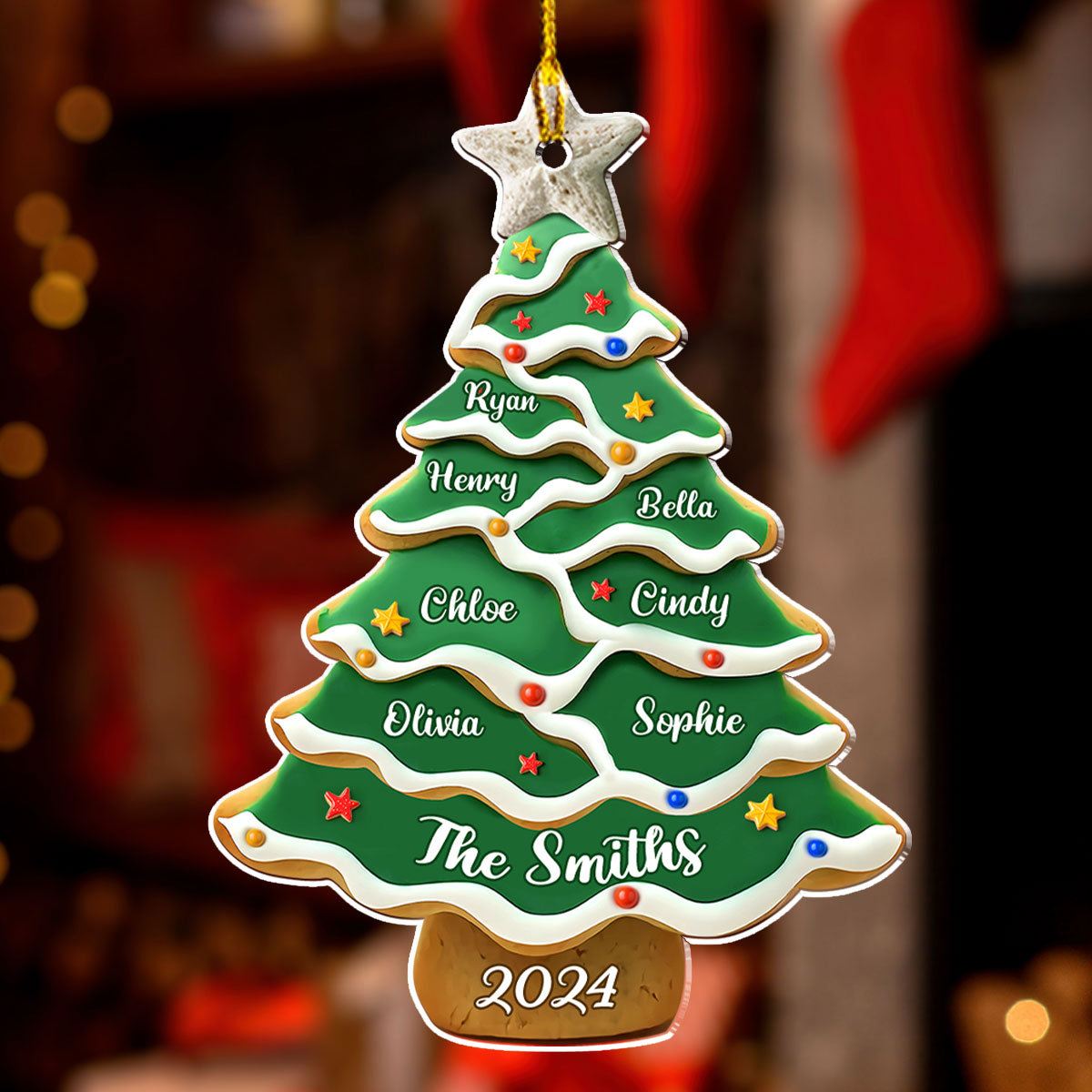 Christmas Tree - Personalized Custom Acrylic Ornament
