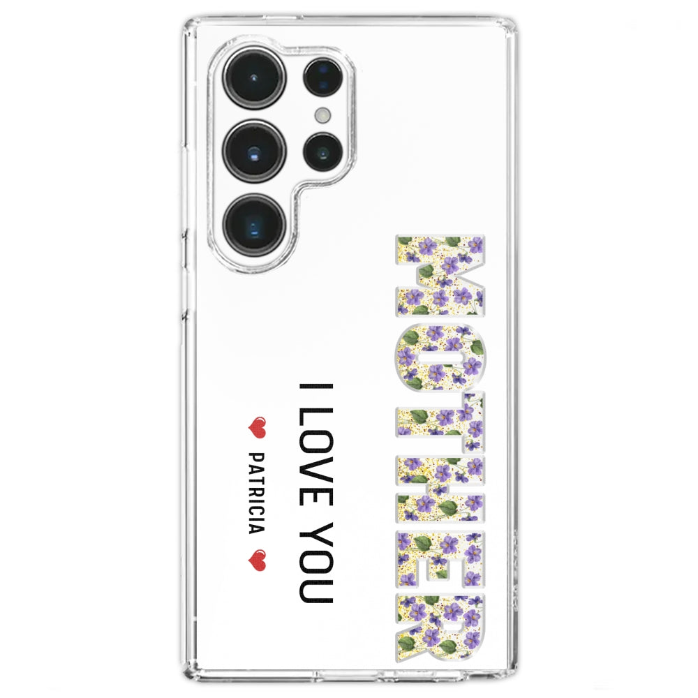 Mommy We Love You - Personalized Custom Phone Case