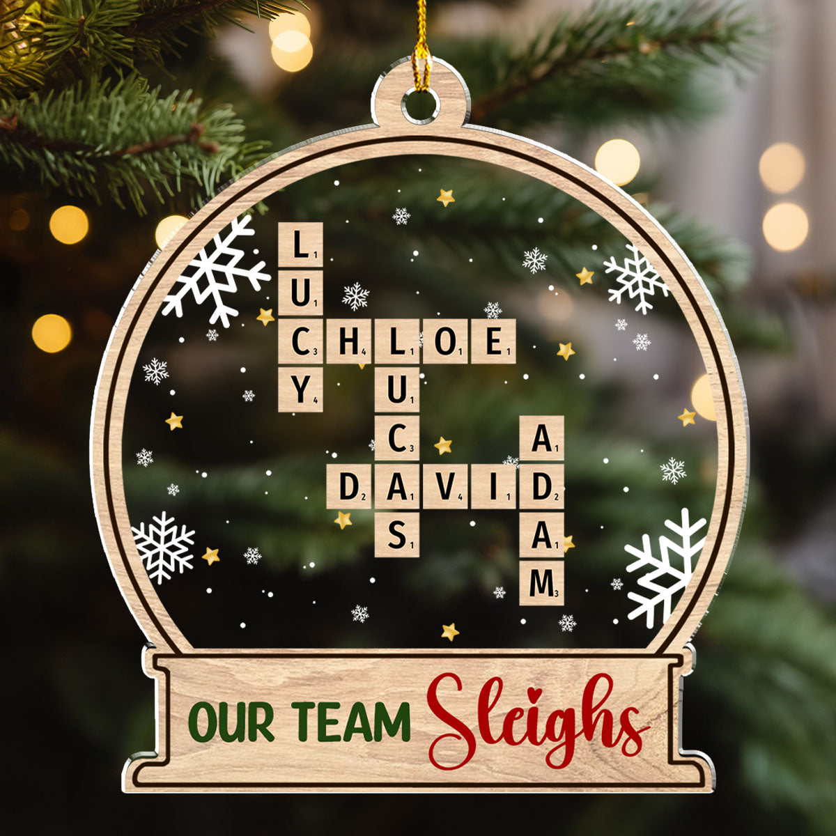 My Teammate - Personalized Custom Acrylic Ornament