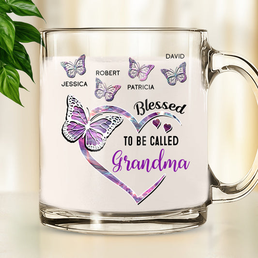 Blessed Mimi - Personalized Custom Glass Mug
