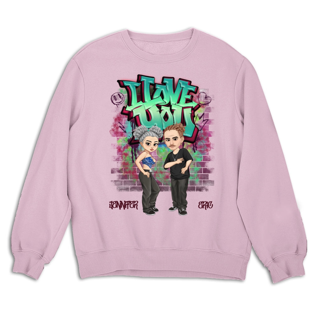 Hip Hop Couple  -  Personalized Custom Shirt