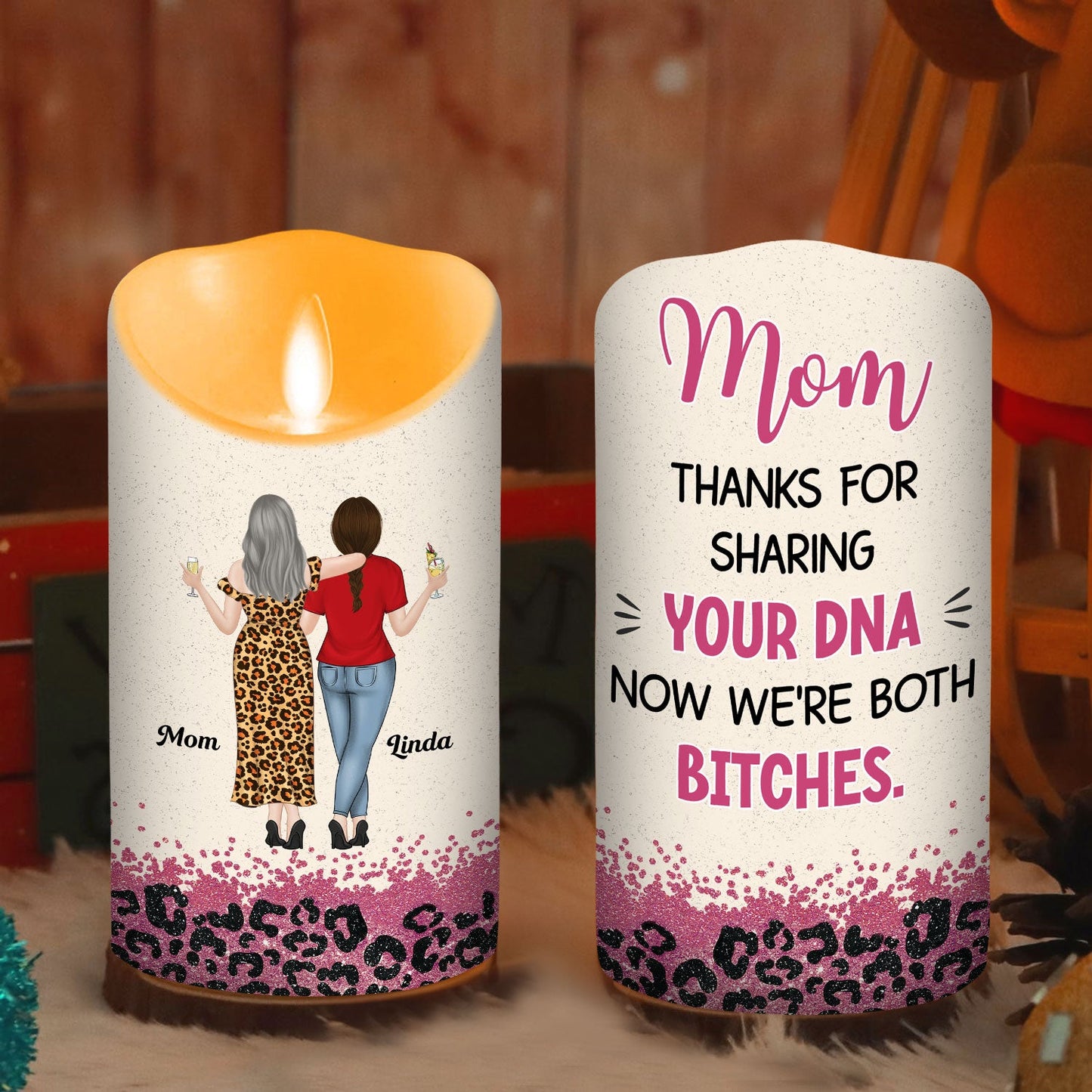 Your DNA - Personalized Custom LED Candle