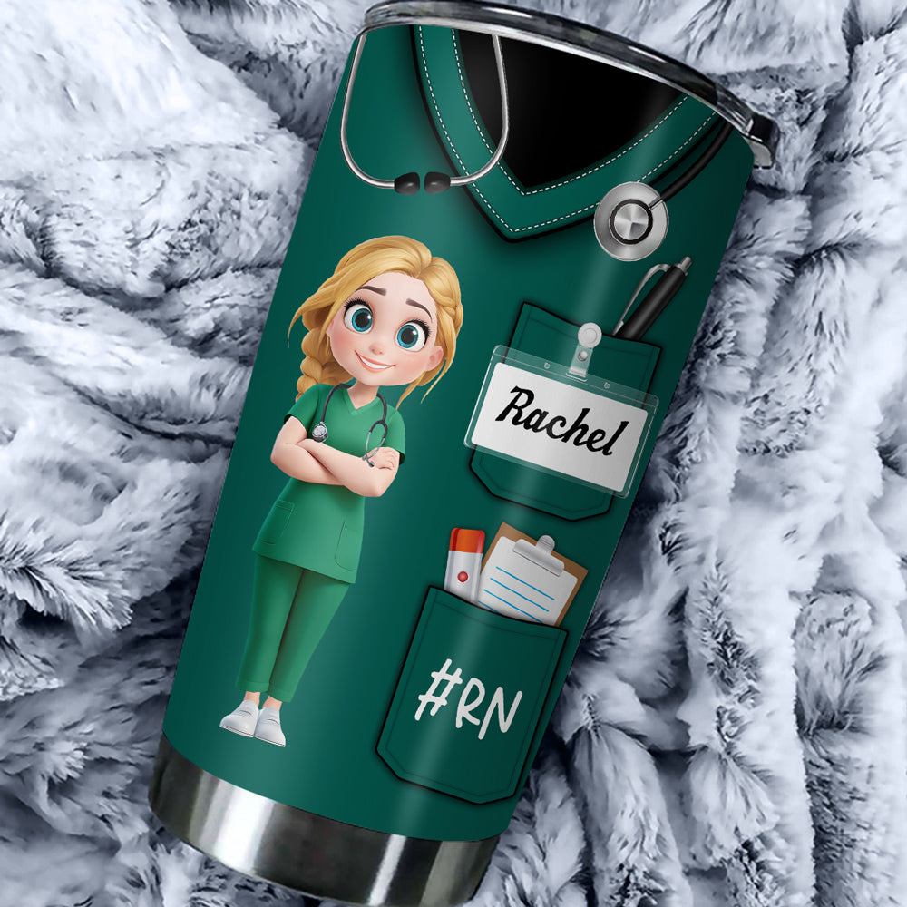 Nurse Nutrition Facts - Personalized Custom Tumbler
