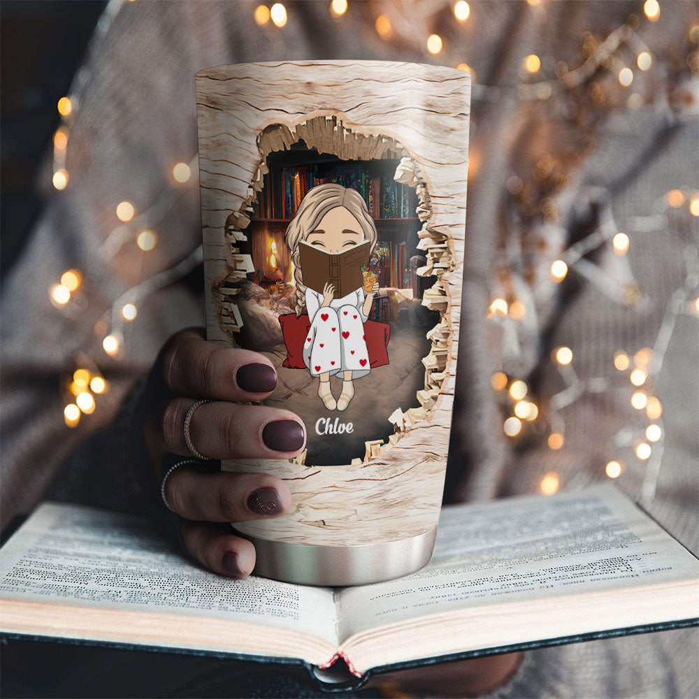 Me And My Book - Personalized Custom Tumbler