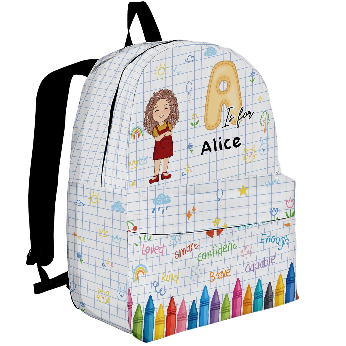 Back To School - Personalized Custom Backpack
