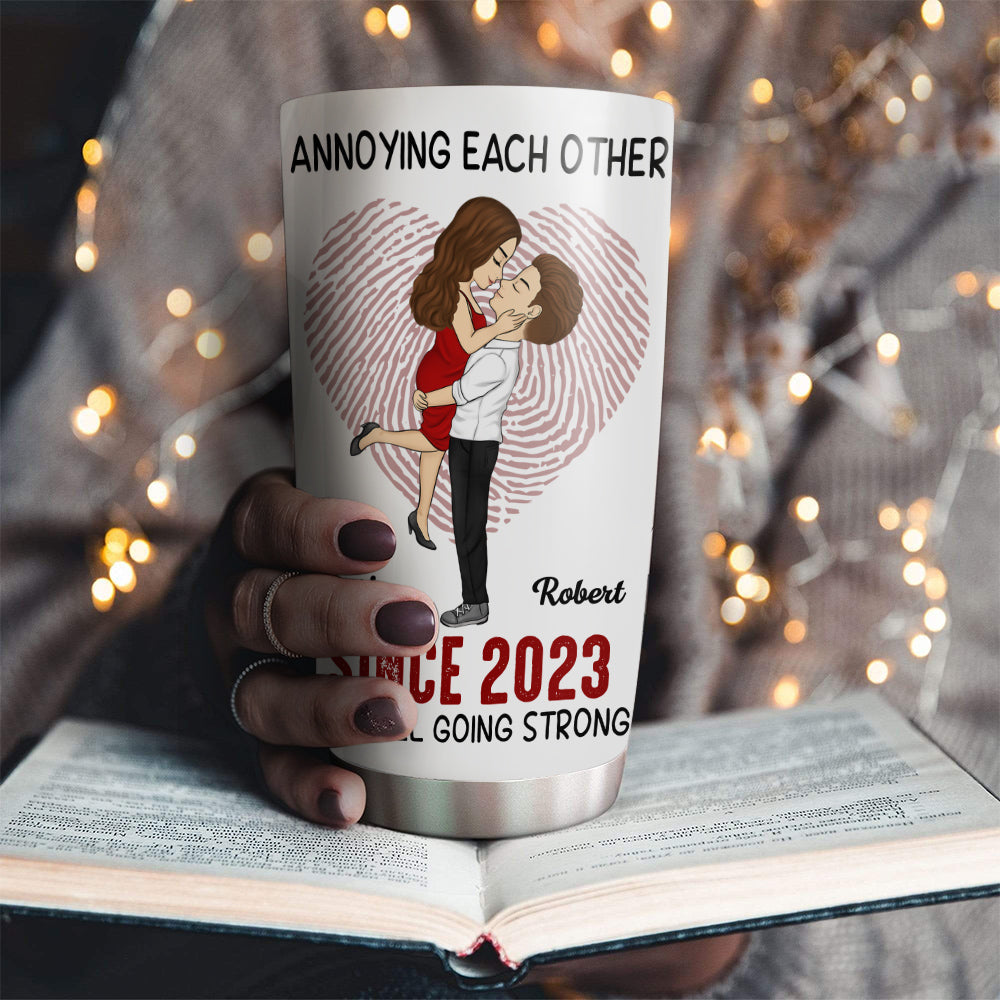 Annoying Each Other Version 2 - Personalized Custom Tumbler
