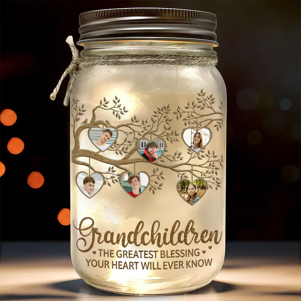 Where Life Begins - Personalized Custom Mason Jar Light