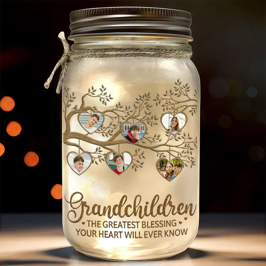 Where Life Begins - Personalized Custom Mason Jar Light