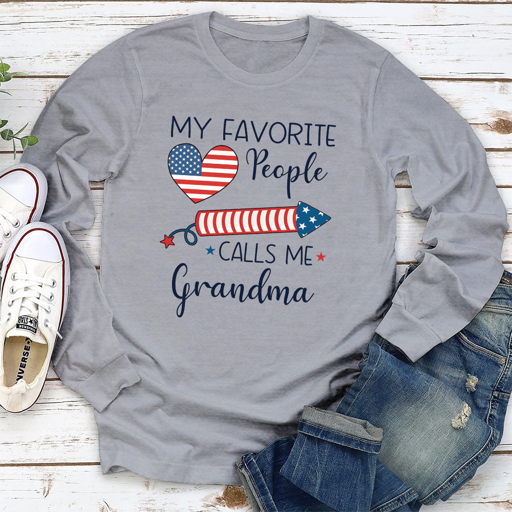 My Favorite People Calls Me Love - Personalized Custom Shirt