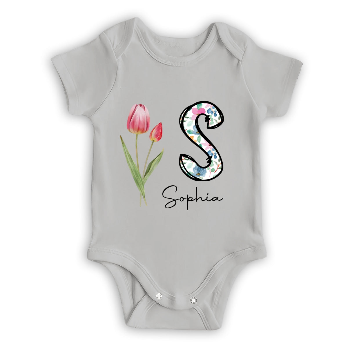 The Day An Angel Came To Me - Personalized Custom Baby Onesie