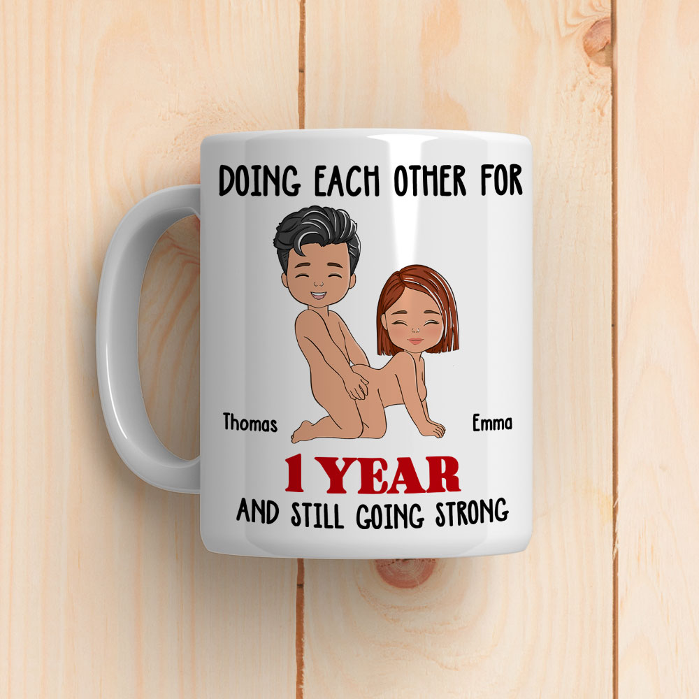 Doing Each Other For Years - Personalized Custom Coffee Mug