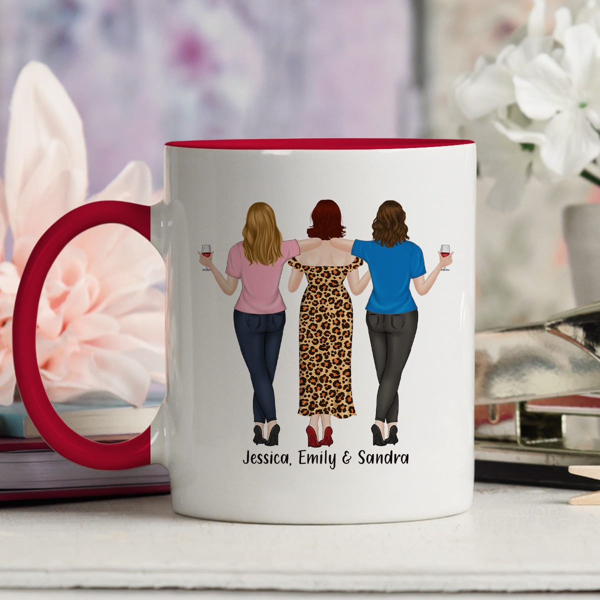 We Are The Same - Personalized Custom Accent Mug