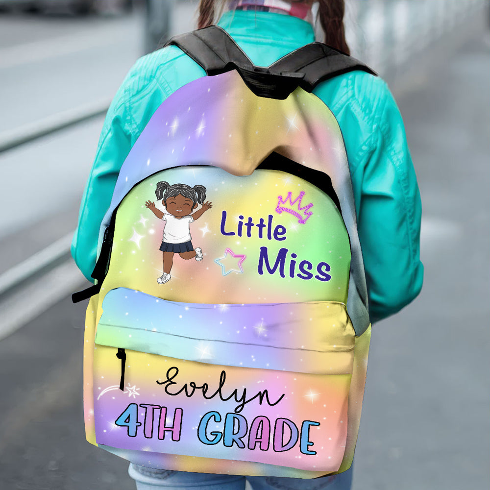 Little Miss - Personalized Custom Backpack