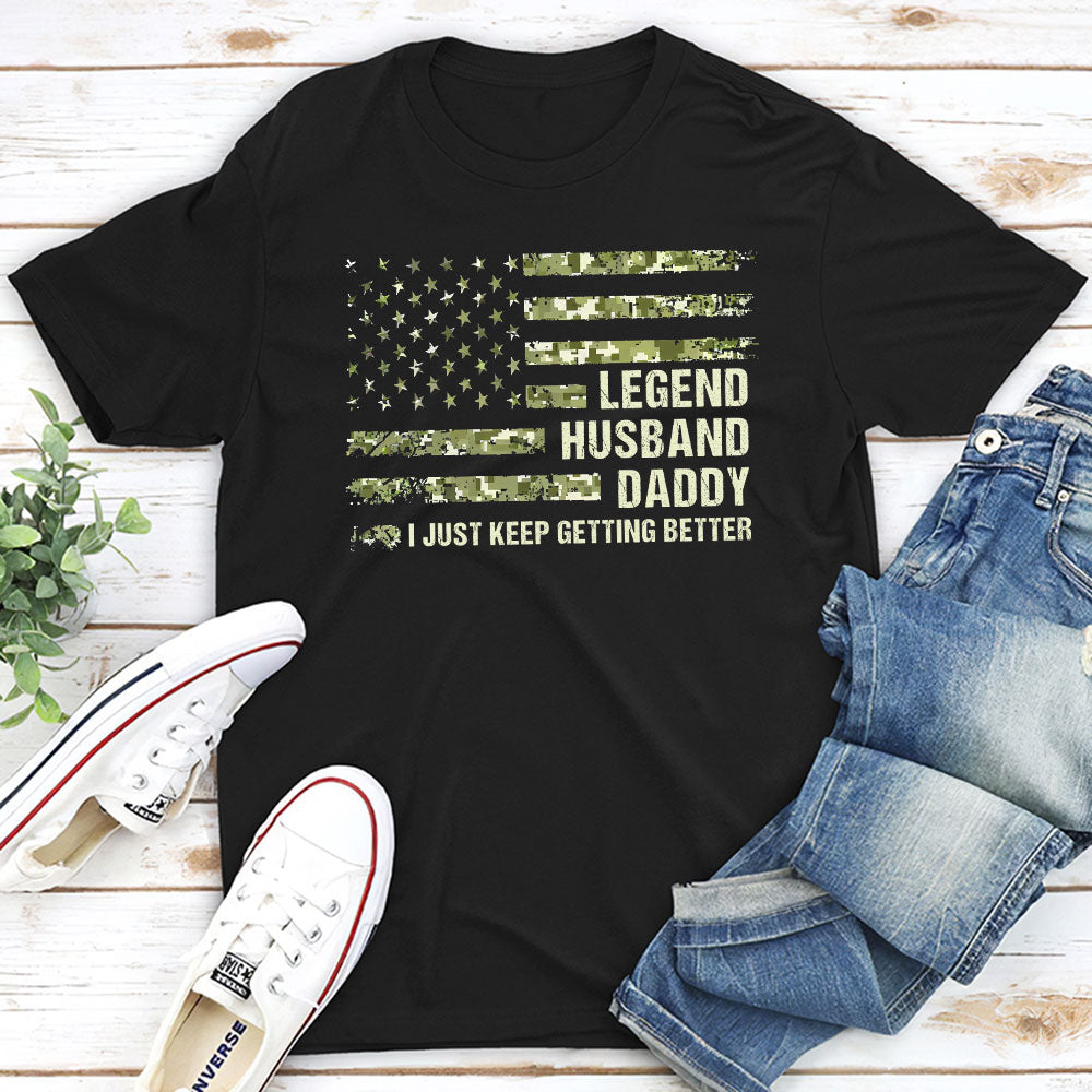 Keep Getting Better - Personalized Custom Unisex Shirt