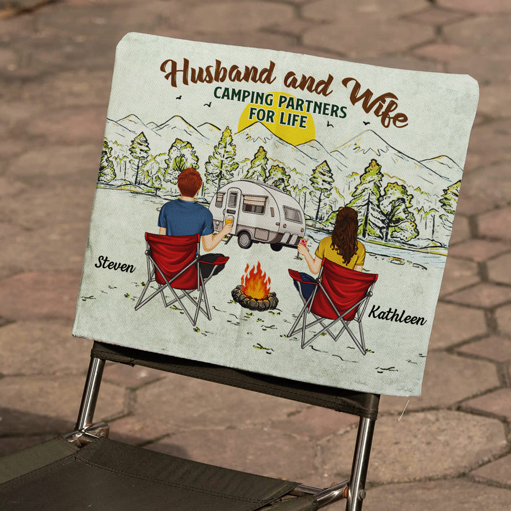 Camping For Life - Personalized Custom Camping Chair Cover