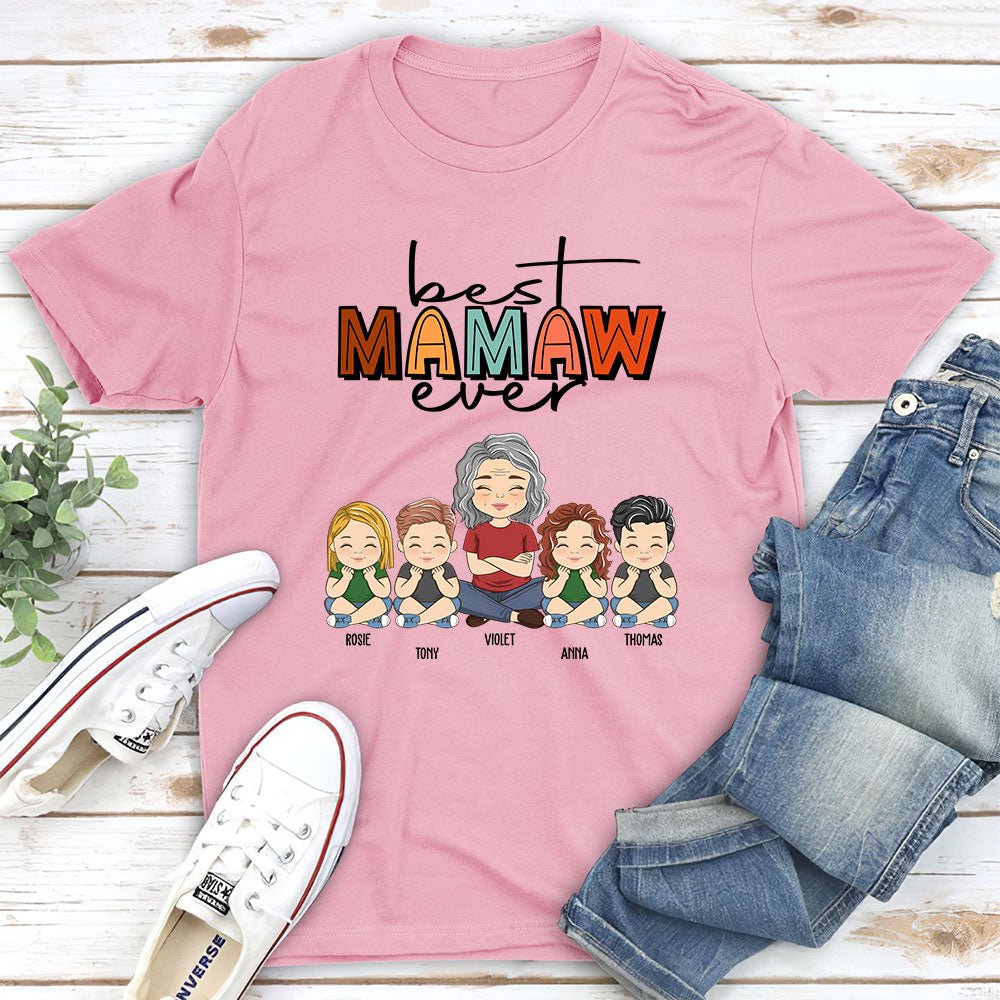 Best Grandma Ever - Personalized Custom Unisex T-shirt