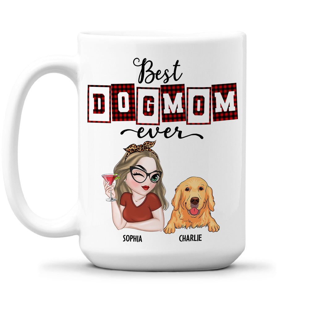 Best Mom Dad Of The Year - Personalized Custom Coffee Mug