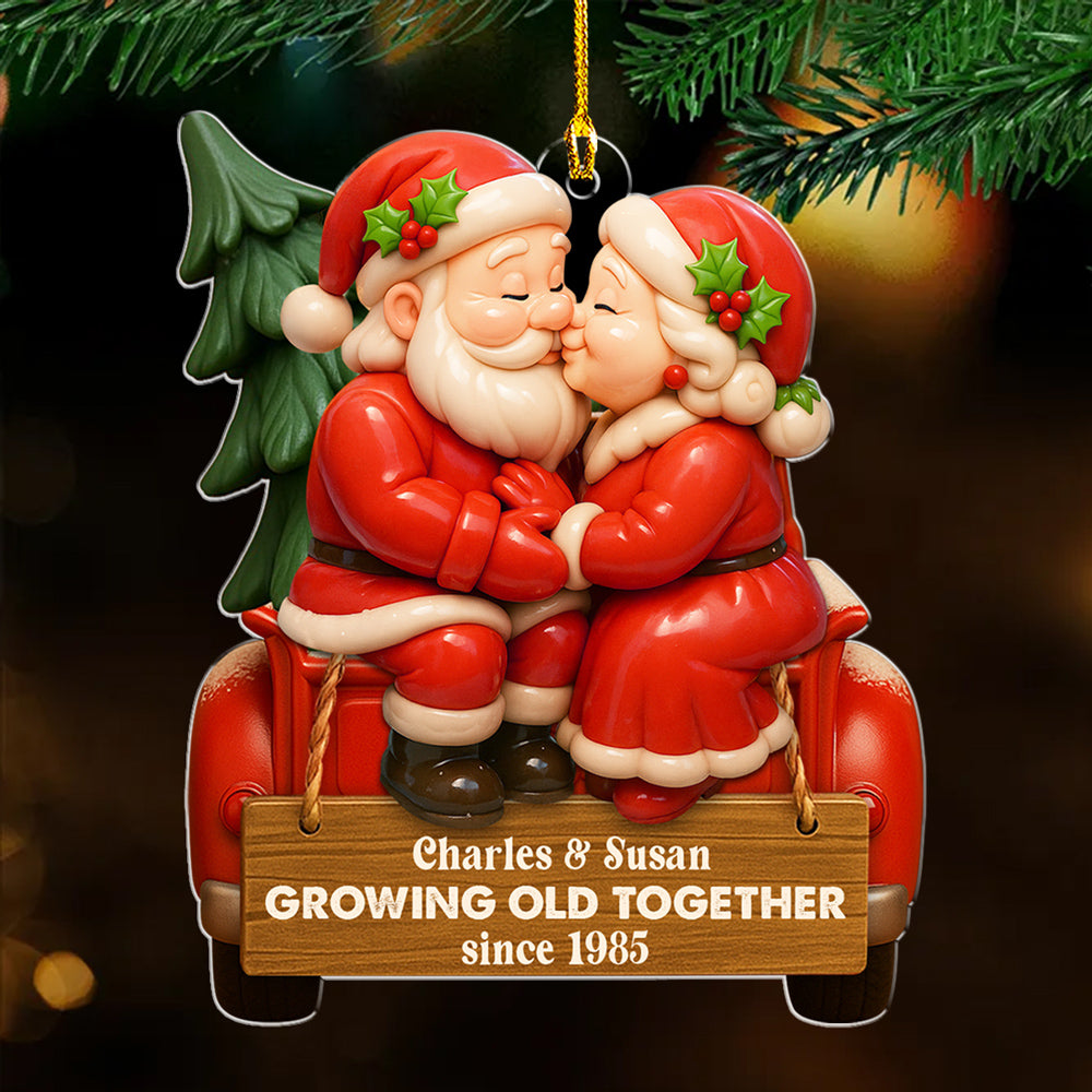 Old Together - Personalized Custom Acrylic Ornament