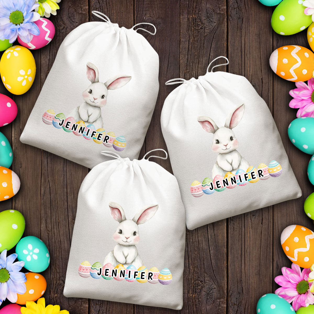 Happy Easter - Personalized Custom Favor Bag
