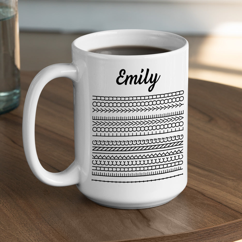 I Love You Hidden Message - Personalized Custom Coffee Mug