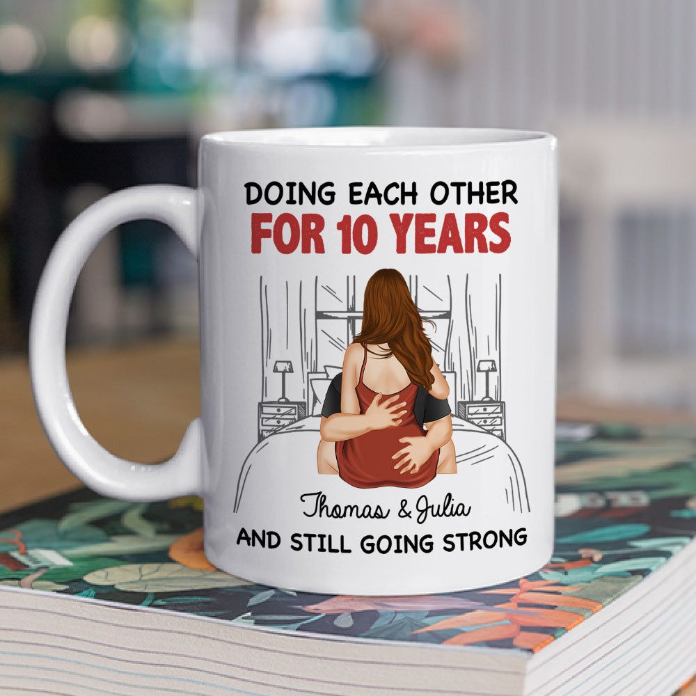 Doing Each Other For Years - Personalized Custom Coffee Mug