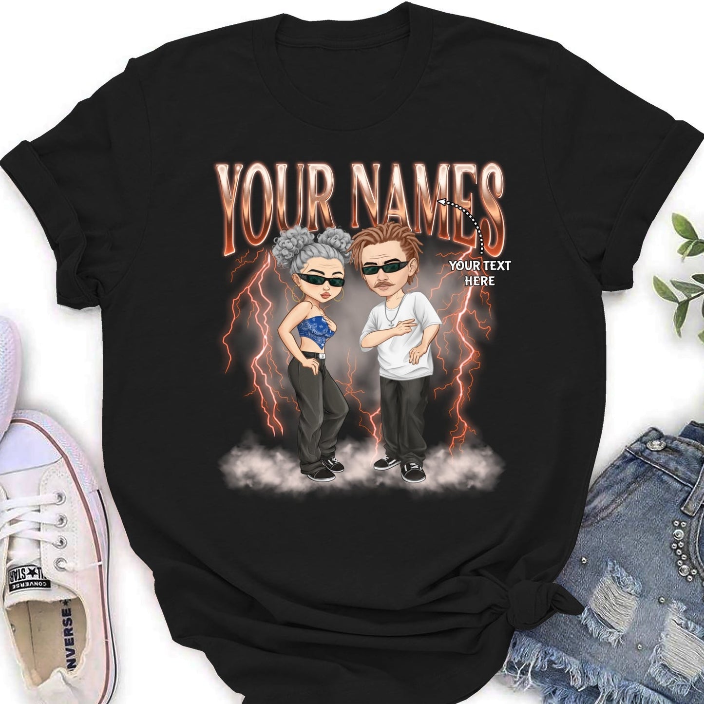 Swag Couple - Personalized Custom Shirt