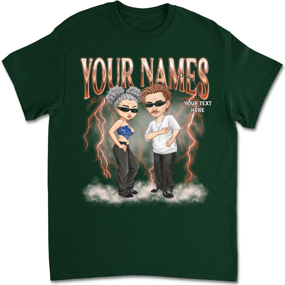 Swag Couple - Personalized Custom Shirt