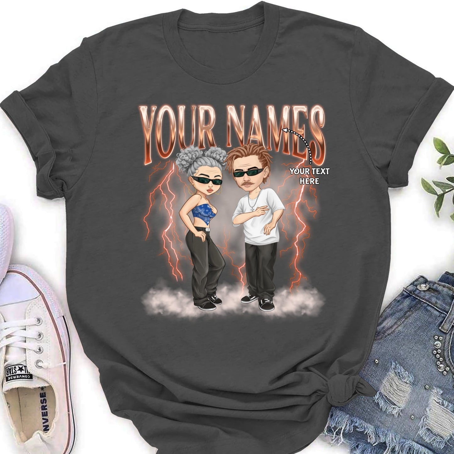 Swag Couple - Personalized Custom Shirt