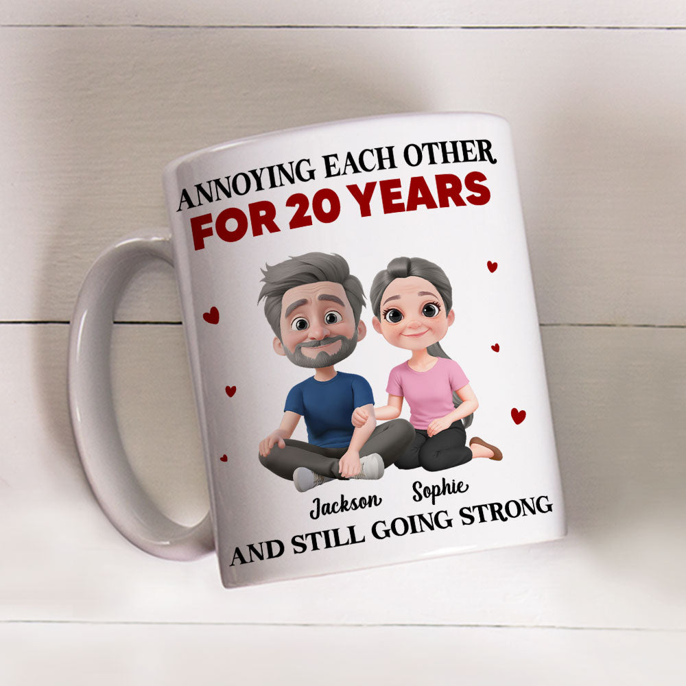Couple Annoying For Years - Personalized Custom Coffee Mug