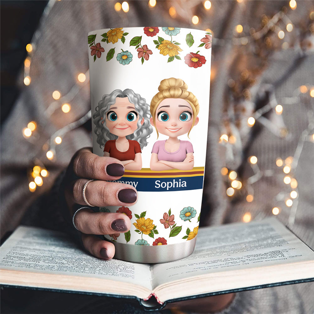 Dear Mom Great Job - Personalized Custom Tumbler