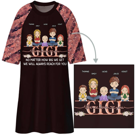 Bonding Together - Personalized Custom 3/4 Sleeve Dress