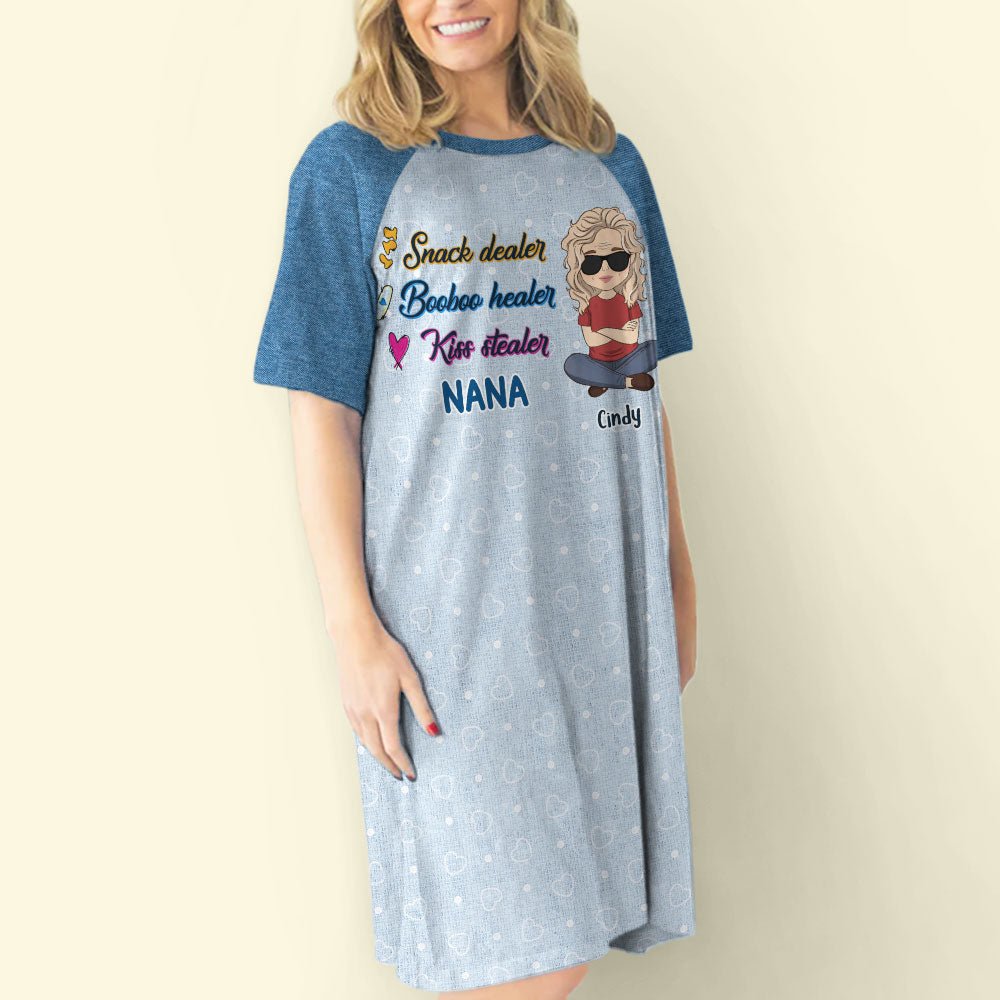 Booboo Healer - Personalized Custom 3/4 Sleeve Dress