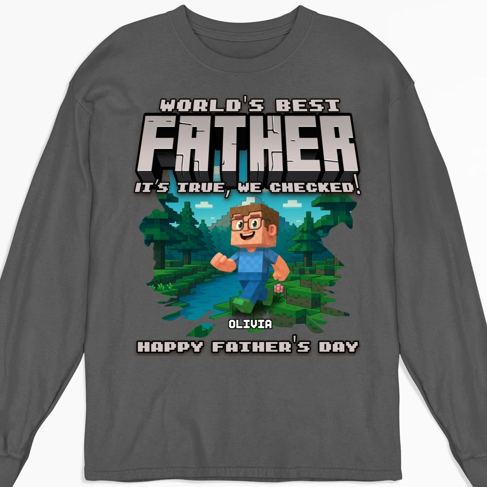 World Best Grandpa - Personalized Custom Shirt