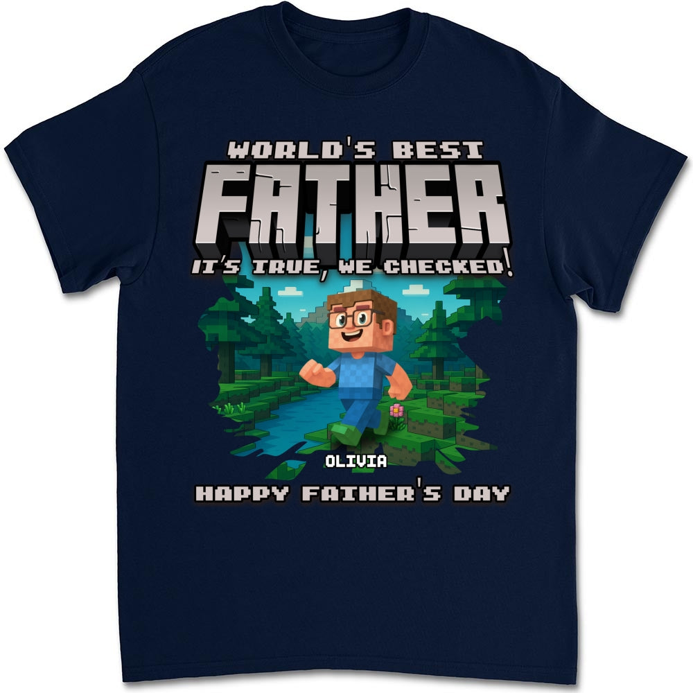 World Best Grandpa - Personalized Custom Shirt