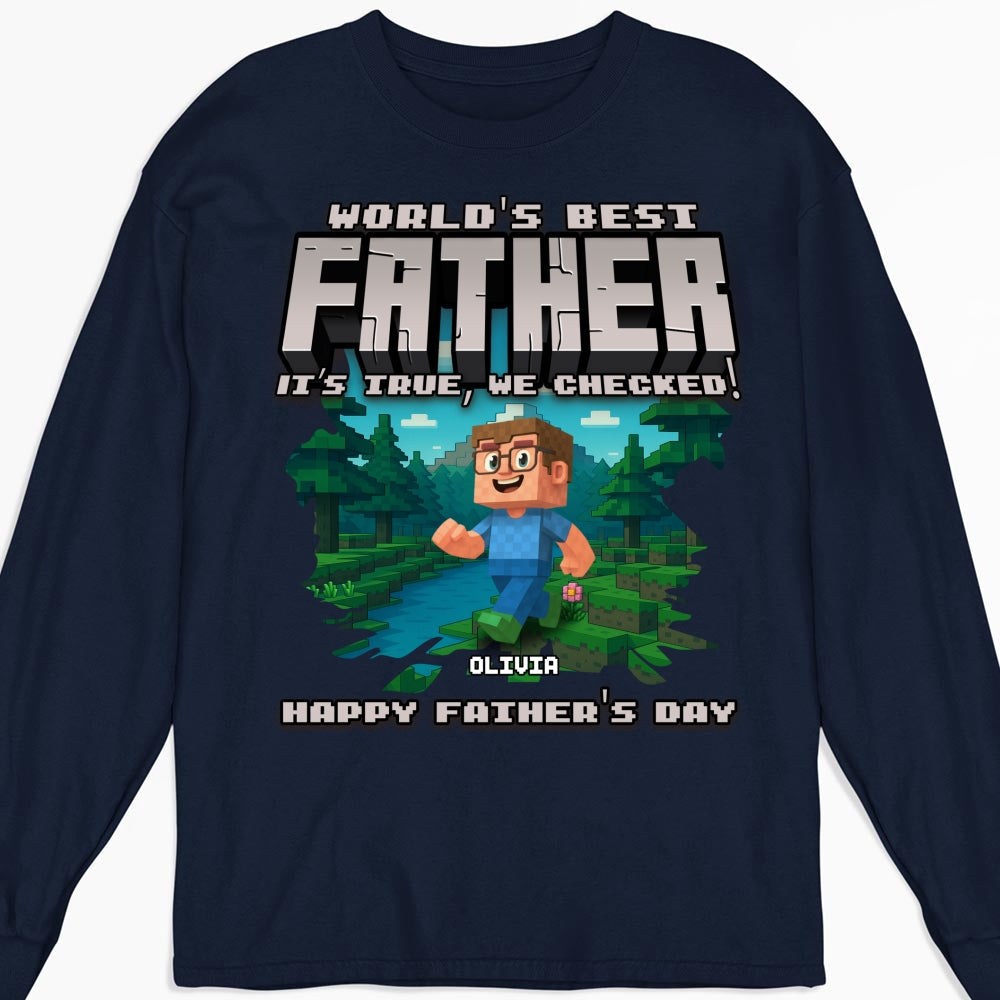 World Best Grandpa - Personalized Custom Shirt