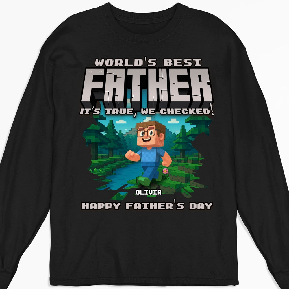 World Best Grandpa - Personalized Custom Shirt