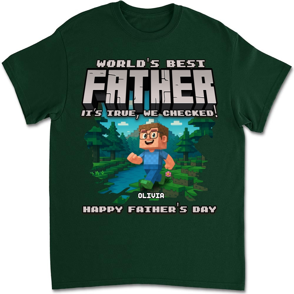 World Best Grandpa - Personalized Custom Shirt