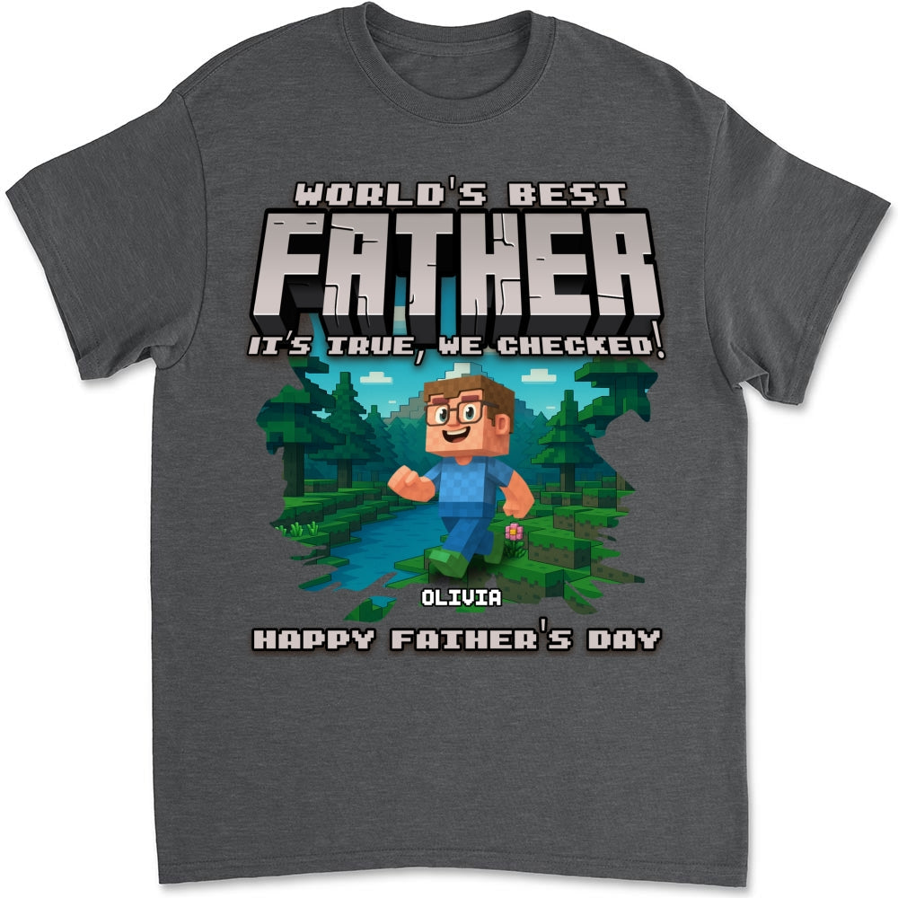 World Best Grandpa - Personalized Custom Shirt