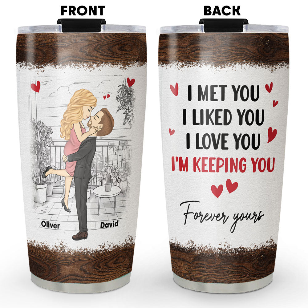 Forever yours - Personalized Custom Tumbler