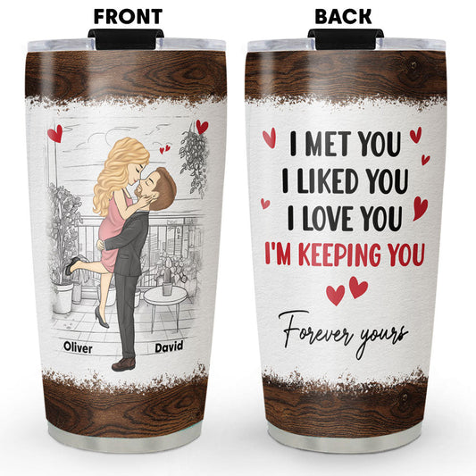 Forever yours - Personalized Custom Tumbler