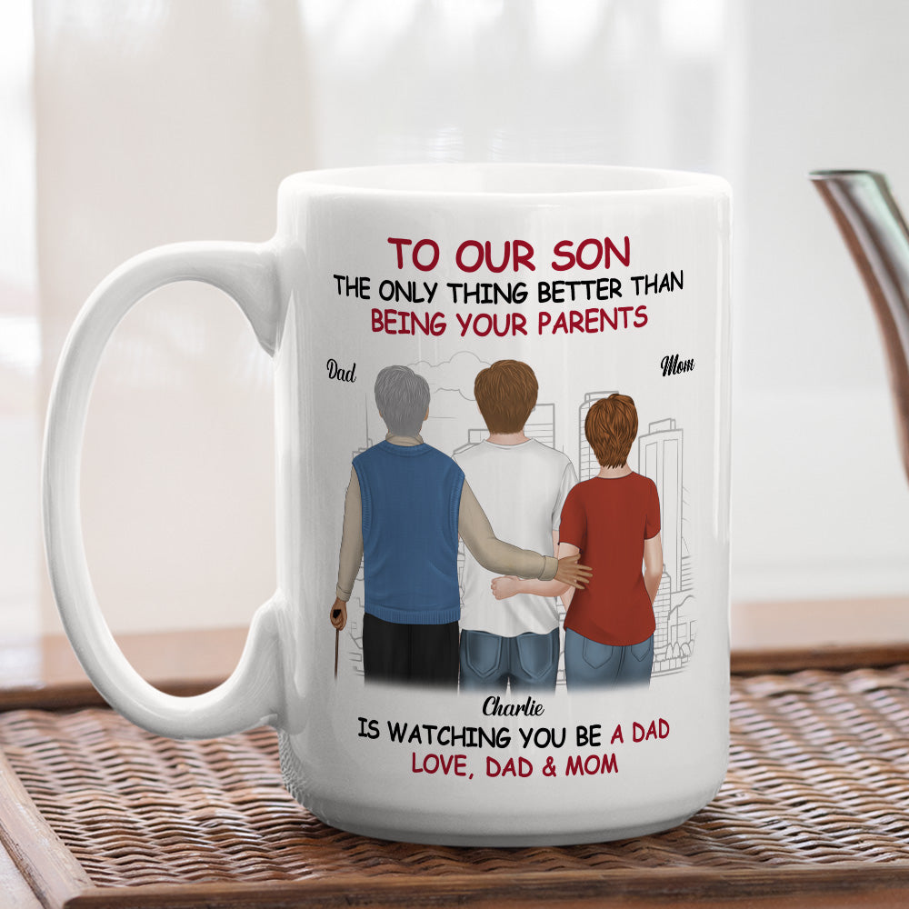 Proud Of You - Personalized Custom Coffee Mug