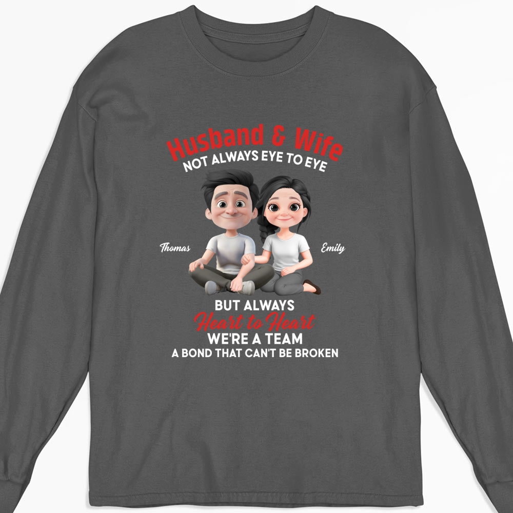 Husband And Wife - Personalized Custom Shirt