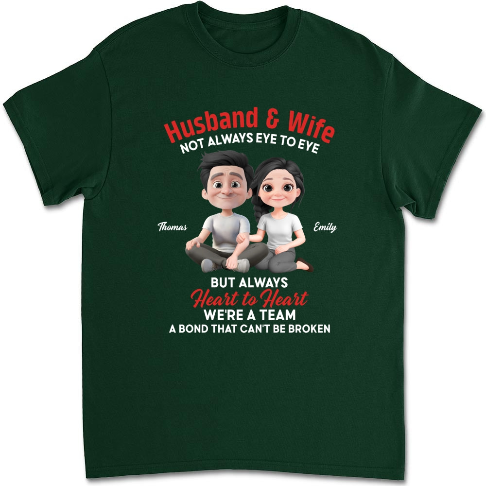 Husband And Wife - Personalized Custom Shirt