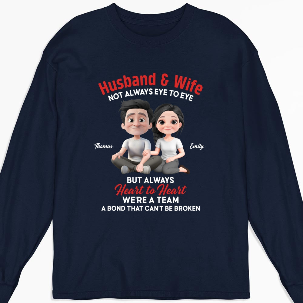 Husband And Wife - Personalized Custom Shirt