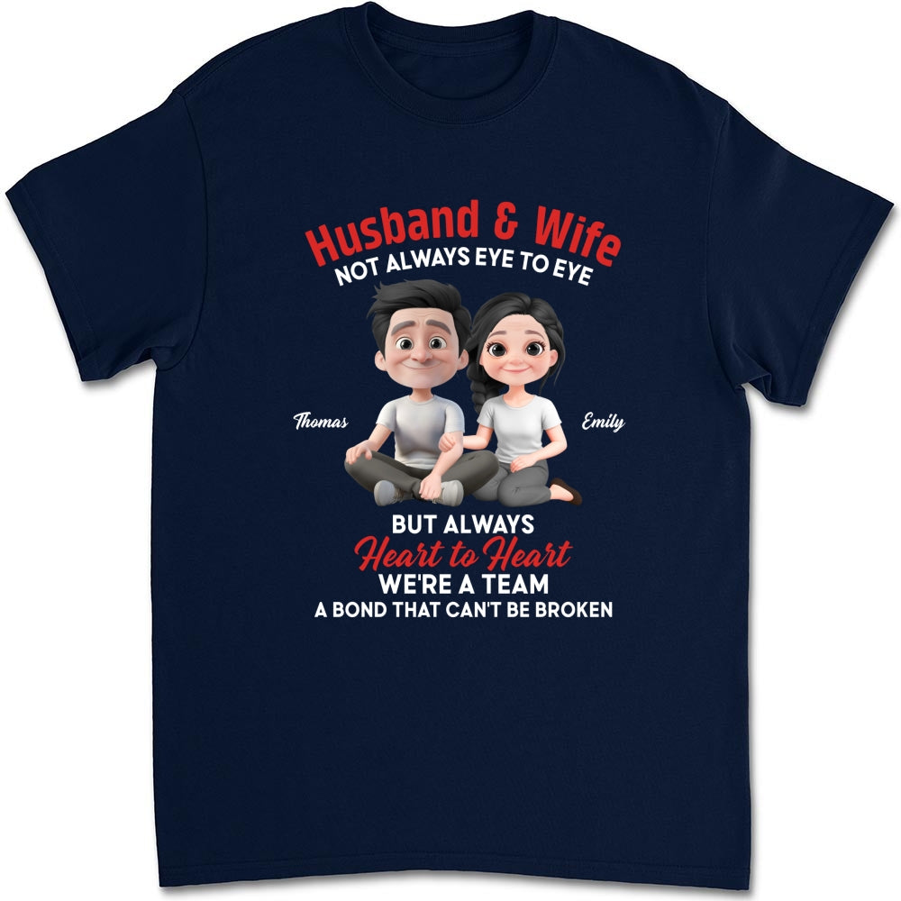 Husband And Wife - Personalized Custom Shirt