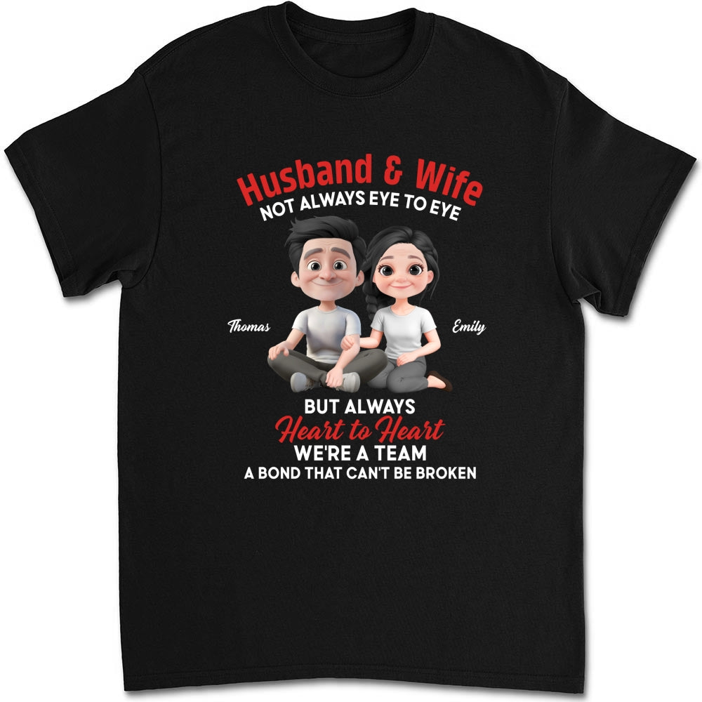 Husband And Wife - Personalized Custom Shirt