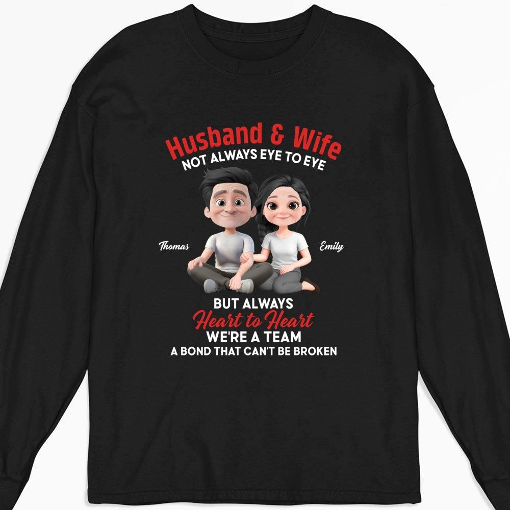 Husband And Wife - Personalized Custom Shirt